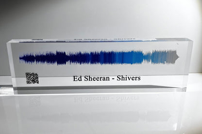 Personalized Soundwave Art | Soundwave Print | Voice Recording Gift | Custom Song Plaque | Unique Gift for Anniversary or Holiday