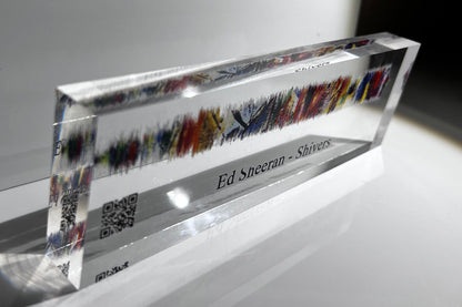 Personalized Soundwave Art | Soundwave Print | Voice Recording Gift | Custom Song Plaque | Unique Gift for Anniversary or Holiday