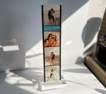 Personalized Film Photo Gift Acrylic Stand Custom Couple Photos Bestfriend Family Memory Anniversary Gifts for Her Meaningful Photo Keepsake