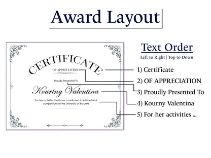 Personalized Clear Award Certificate Award Plaque - Company Anniversary Awards Ceremony, Custom Glass Trophy
