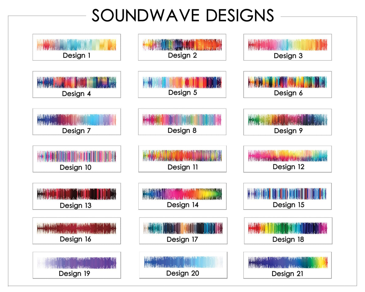 Personalized Soundwave Plaque with QR Code - Custom Song Sound Wave Art