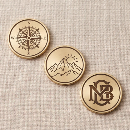Actual Handwriting Engraved Brass Coin, Custom Signature Keepsake, Memorial Handwriting Gift, Personalized Pocket Token for Him and Her