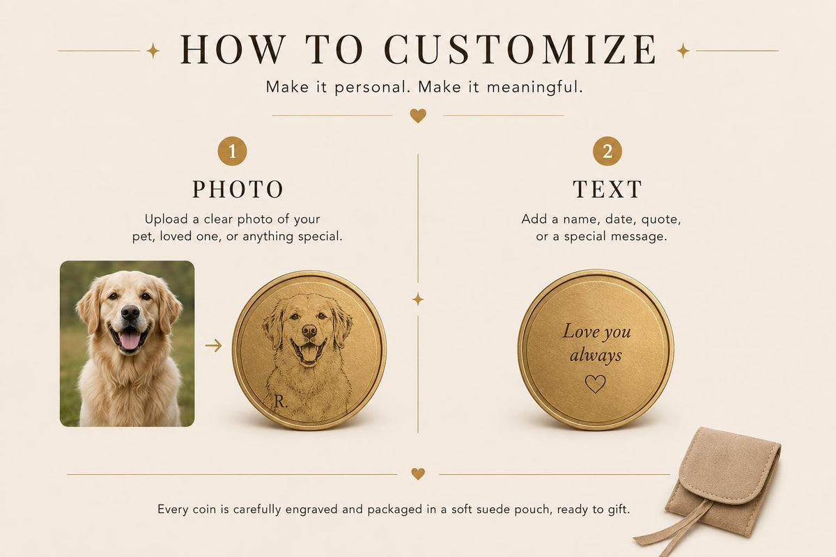 Actual Handwriting Engraved Brass Coin, Custom Signature Keepsake, Memorial Handwriting Gift, Personalized Pocket Token for Him and Her